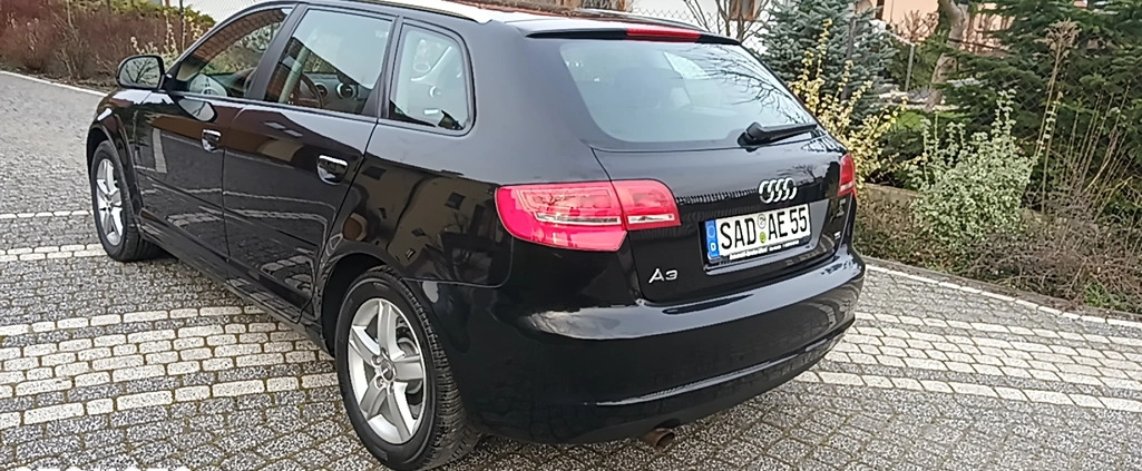 Audi A3 cena 25900 przebieg: 197258, rok produkcji 2009 z Kętrzyn małe 301